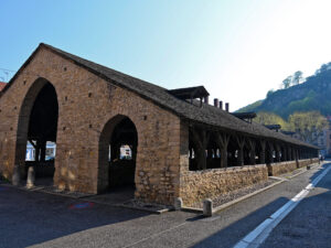 La halle de Crémieu, Isère, Auvergne-Rhône-Alpes, France
