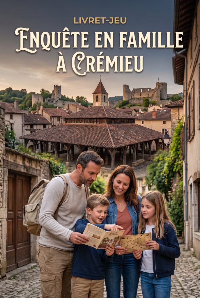 Livret-jeu : Enquête en famille à Crémieu
