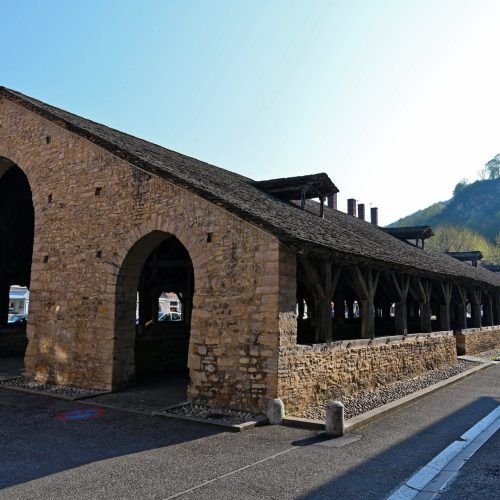 La halle de Crémieu, Isère, Auvergne-Rhône-Alpes, France
