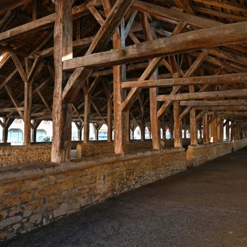 La Halle de Crémieu, Isère, Auvergne-Rhône-Alpes, France