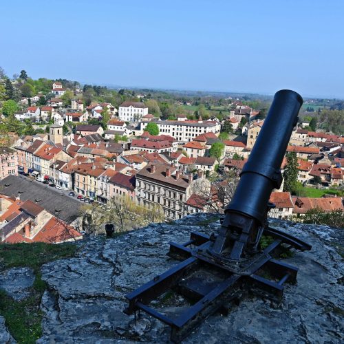 Ville de Crémieu, Isère, Auvergne-Rhône-Alpes, France